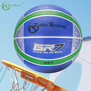 Balón de Baloncesto Zhensheng Personalizado con Cubierta de PU, Tamaño 7, Profesional, Resistente, para Entrenamiento, Regalo, Promoción, Tipo Económico - Product Image 4