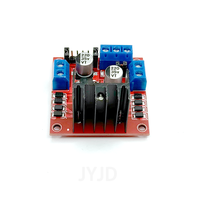 Modul Penggerak Motor H-Bridge Ganda L298N, Papan Pengontrol Motor Stepper DC Daya Tinggi untuk Mobil Pintar, Robot, Arduino, Elektronik DIY