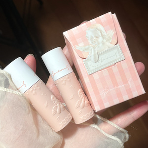 Más popular <span class=keywords><strong>Cruel</strong></span> Free Organic Smoothing Velvet Matte 6 colores Cute Girls Beauty Liquid Lipstick - Product Image 1