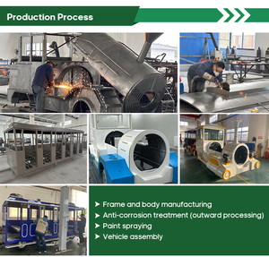 Tren Turístico Eléctrico Dorlin de 62 Plazas, Totalmente Cerrado, sin Rieles, para Exteriores - Product Image 5