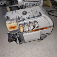 Machine à coudre à plat Sirubas 747F de haute qualité, marque Guangdong, usage domestique, moteur 4500 points/min, épaisseur 13 mm, occasion