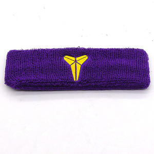 Diadema de baloncesto Paides Kobe Star <span class=keywords><strong>Curry</strong></span> e Irving Sweat While Running Fitness Pañuelo bordado Lazo para el cabello para hombres - Product Image 2