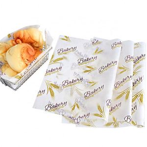 Fabricant en gros de papier d'emballage pour hamburgers et sandwichs personnalisé avec revêtement PE pour boulangerie, snack-bar - Product Image 1