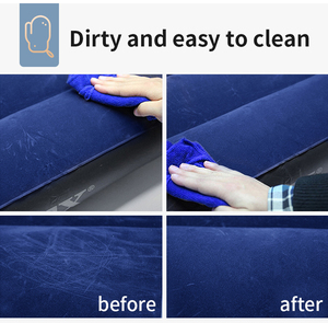 Intex 64757 99cm * 1.91m * 22cm phòng ngủ cắm trại đi du lịch sử dụng cổ điển Downy airbed Inflatable giường không khí nệm - Product Image 3