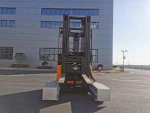 Çok dar koridor 3000kg VNA kamyon palet istifleyici ulaşmak Forklift <span class=keywords><strong>4</strong></span> yönlü elektrikli kamyon - Product Image 4