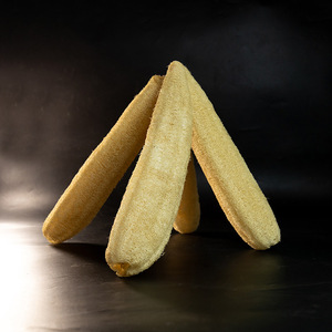 Brosse de nettoyage en loofah thermoplastique souple en gros pour la vaisselle et l'élimination de la graisse des casseroles et poêles, chiffons naturels - Product Image 4