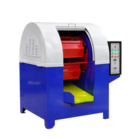 Machine de finition centrifugeuse planétaire 36L à transmission par chaîne pour l'ébavurage et le polissage des métaux