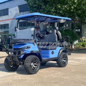 Large Capacity 4 Seater Electric Golf Cart <b>72V</b> Lithium <b>Battery</b> Smooth Operation Low Maintenance Golf Cart for Public Scenic Spot - Product Image 1