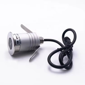 Lumière LED encastrée personnalisable 1W IP67 DC12V pour extérieur, éclairage de marche de terrasse encastré à ligne unique pour jardin et escalier - Product Image 1