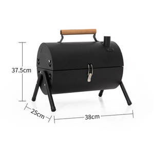 شواية فحم محمولة قابلة للطي، شواية صغيرة للطاولة للتخييم والنزهات والشاطئ، موقد صغير - Product Image 5