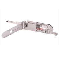 Décodeur et outil de crochetage Super Auto Tool NSN14 10Pin (2015) similaire au crochetage de serrure chinois fourni par Lishi
