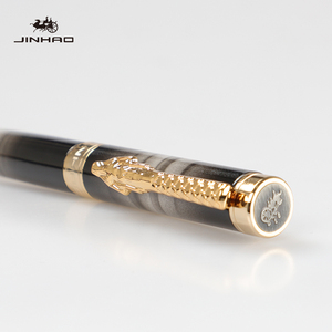 Jinhao-pluma estilográfica de Metal novedosa serie 1008, nuevo producto, dragón CIPP, clásico de negocios, novedad, <span class=keywords><strong>2020</strong></span> - Product Image 5