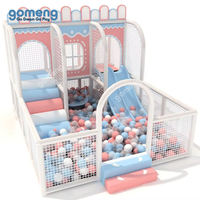 Aire de jeux intérieure pour enfants, piscine à balles en plastique, section bibliothèque familiale, équipement de jeux doux pour enfants