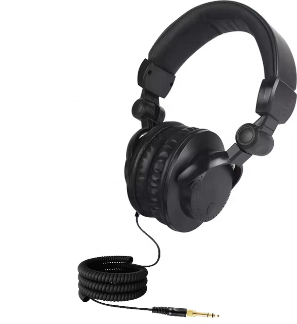 Studio Headphones High-Resolution Closed-Back Over-Ear 50mm Neodymium Drivers IPX-4 Waterproof 3.5mm Interface DJ Use 3M Cord