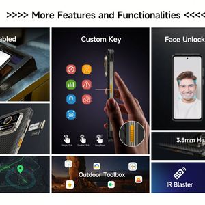 สมาร์ทโฟน Ulefone Armor 25T Pro รุ่นทนทาน รองรับ 5G แบตเตอรี่ 6500mAh ระบบปฏิบัติการ Android 14 กล้องถ่ายภาพความร้อนมองเห็นในเวลากลางคืน หน้าจอ 120Hz ความจุ 8+256GB - Product Image 6
