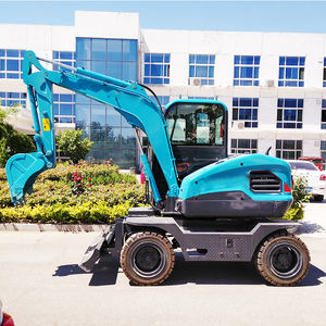 Sonderangebot: Mini-Mobilbagger Grabmaschine 3 Tonnen Bagger mit Holzgreifer für Rundholz zum Verkauf - Product Image 6