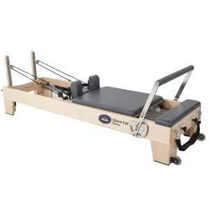 QueenLife Yoga Pilates Studio белый кленовый пилатес реформатор оборудование кровать с коробкой и доской для прыжков - Product Image 1