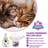 Kit de recharge pour diffuseur de phéromones calmantes pour animaux de compagnie