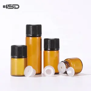 1ml 2ml 3ml 5ml Small Glass Vials Sample Essential Oil Bottle Stock Wholesale Glass Vials With Screw Cap