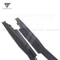 Jupes latérales en fibre de carbone de style A pour Chevrolet Corvette Z06 2013-2019