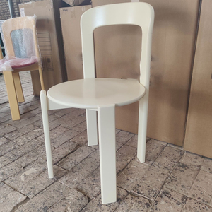 Sedia da Pranzo Impilabile <span class=keywords><strong>in</strong></span> <span class=keywords><strong>Legno</strong></span> di Grande Successo, Arredamento Moderno <span class=keywords><strong>per</strong></span> <span class=keywords><strong>Cucina</strong></span>, a Tinta Unita con Schienale <span class=keywords><strong>per</strong></span> Ristorante - Product Image 6
