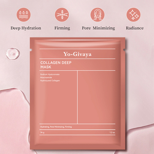 Maschera Bio-Collagene Coreana OEM/ODM, Maschera Idrogel Idratante Notturna, Maschera Minimizzante Pori, Produttore Cosmetico Personalizzato - Product Image 2
