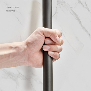 Barra de Agarre Antideslizante en Forma de T de Acero Inoxidable para Baño, Tamaño Personalizable - Product Image 1
