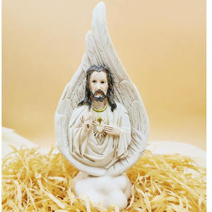 Komi saintes reliques vierge marie, fils de jésus saint coeur baptême église fournitures décoration artisanale en résine créative - Product Image 6