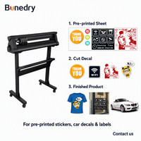 Presse à chaud industrielle KI-720A pour découpe de vinyle, 28 pouces (720 mm) d'alimentation, 630 mm de coupe, support en aluminium, moteur pas à pas, Signmaster pour atelier de signalétique