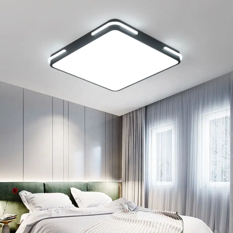 Basit tasarım kare led tavan ışığı oturma odası için led tavan lambası