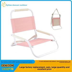 Daxuan OutdoorOutdoor Leisure Low-Profile Beach <b>Chair</b> Lightweight <b>Easy</b> Carry Camping Folding <b>Chair</b> Outdoor Furniture - Product Image 2