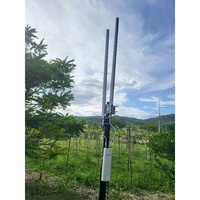 Antena omni de doble banda, 2,4G/5,8 GHz, extensor de señal wifi, rp sma macho, para UTN Rocket tp link comfast AP