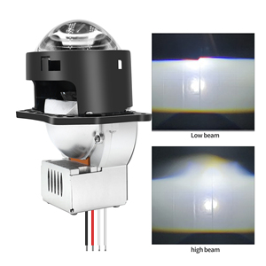 Faro LED de Alta Potencia de 3 Pulgadas para Automóvil, 170W 30000LM, Actualización de Faro Delantero con Lente de Proyector Bi-LED de Fábrica para Motocicleta y Camión - Product Image 4