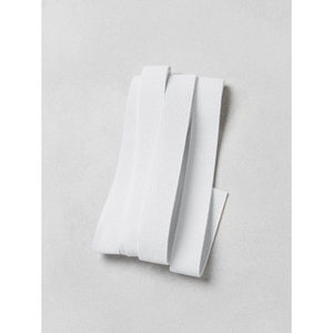 Forniture per cucire elastici con ricamo morbido bianco di fabbricazione giapponese 2 cm X 1.5 m - Product Image 1