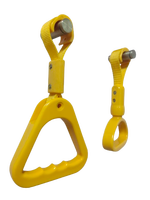 Poignée de maintien robuste et durable pour l'intérieur des bus, accessoires pour camions et fourgonnettes, poignée de maintien en ABS jaune