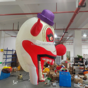 Cabeza de <span class=keywords><strong>Payaso</strong></span> Inflable Gigante para Publicidad con Tela Oxford, Luz LED y Control Remoto, Fácil de Instalar para Uso en Exteriores en Halloween - Product Image 4