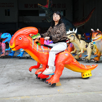 LT-1-85 Nouveau design Dinosaure artificiel interactif électrique pour parc d'attractions