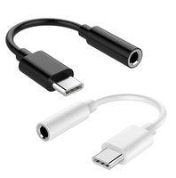 Convertisseur DAC numérique Type C vers prise jack 3,5 mm, adaptateur pour écouteurs USB C vers AUX 3,55 mm, câble de conversion audio