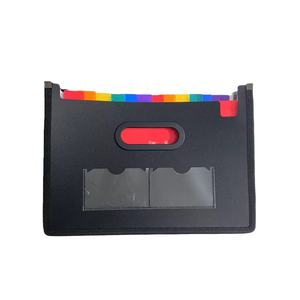 איכות גבוהה pp מפלסטיק מתרחב קובץ שולחן עבודה במשרד סימניות - Product Image 4