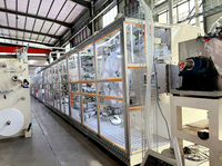 Línea de Producción de Pañales Totalmente Automática a Precio de Fábrica para Pañales de Bebé, Máquinas de Toallas Sanitarias para Pequeñas Empresas