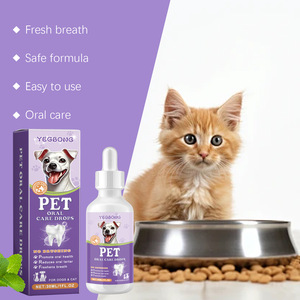 YEGBONG Venta caliente Limpieza suave Olor de dientes de mascotas Aliento de mascotas Gotas refrescantes - Product Image 3