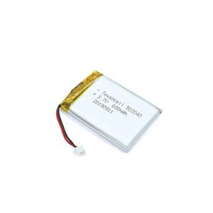 503040 Li-polymer Li Ion Lipo <span class=keywords><strong>600MAh</strong></span> <span class=keywords><strong>3.7V</strong></span> 5Mm Baterai Polimer Lithium Ultra Tipis - Product Image 1