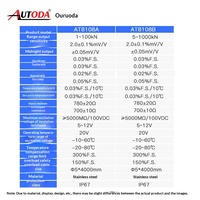 Módulo de Sensor de Fuerza de Alta Precisión Ouluda AT8108A/B, Fabricado en Acero Inoxidable, 1kN~100kN, de China Continental