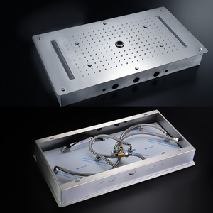 Led Shower <strong>Head</strong> Concealed Multi Function Water Column LED Yellow Lamp <strong>Rectangular</strong> Shower <strong>Head</strong> LED - Product Image 5