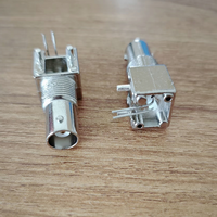 Connecteur BNC en zinc - Prise femelle BNC à montage sur circuit imprimé