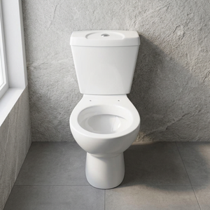 Irani WC ชุดโถส้วมเซรามิกสีขาว, ชุดสุขภัณฑ์พร้อมฝาชักโครกสองชั้น - Product Image 3