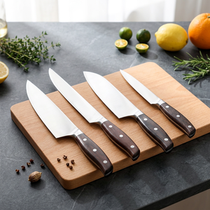 Ensemble de couteaux de cuisine en acier inoxydable de haute qualité personnalisable - Product Image 6