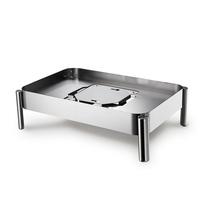 Chauffe-Plat Rectangulaire Hydraulique Commercial 4L De Lux pour Buffet, Idéal pour Restaurants à Dubaï, avec Chauffe-Plat Carré pour Hôtels