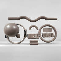 Accessoires de yoga et de Pilates en EVA : haltères de cheville, ballon de yoga, anneau de yoga, bande de résistance, kit de Pilates