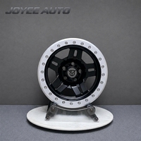 Jantes forgées personnalisées en satin noir, style Beadlock, 2 pièces, 17-24 pouces, 5x112 5x114.3 5x120, pour BMW X6 Mercedes GLE Coupé